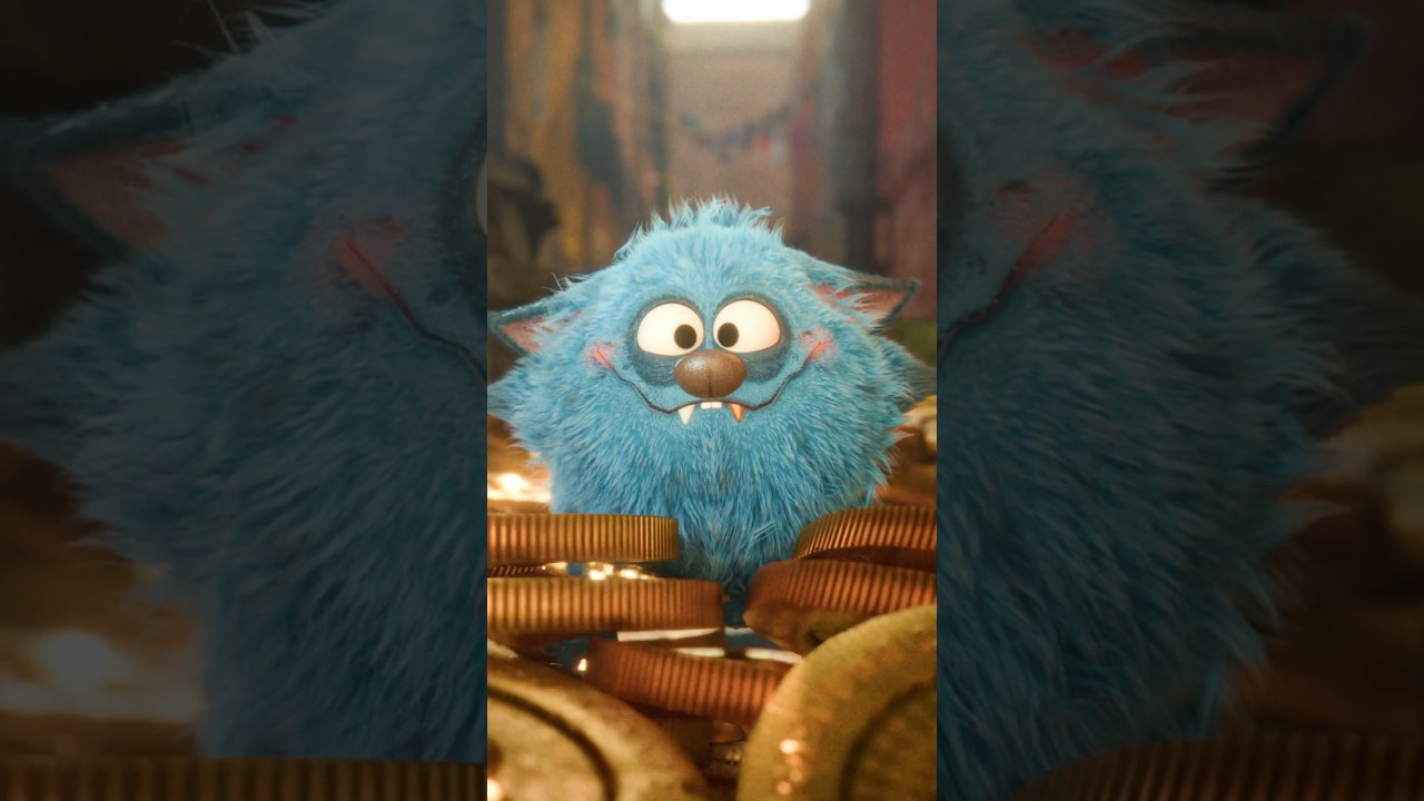 オリジナルアニメーション『もし、大好きなお金が100枚あったら？』#shorts #animation #character