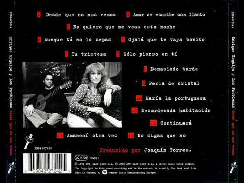 Enrique Urquijo y Los Problemas (desde que no nos vemos)