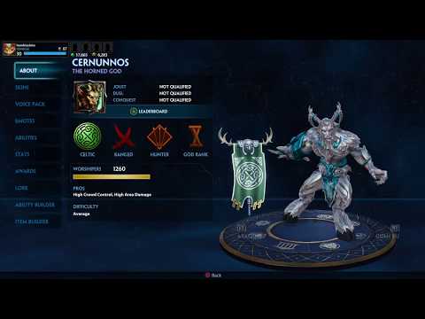 Cernunnos - Smite Ability/Item build (patch 4.10)