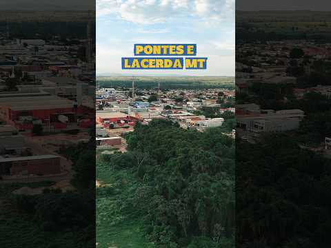 Centro de Pontes e Lacerda MT, quarta-feira 19 de novembro de 2025.