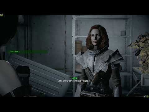 Fallout 4 Viva Nuka World pre alpha playthrough with quad & lever shotgun gameplay