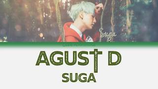 Agust D (SUGA) - Agust D (Han|Rom|Eng) Color Coded Lyrics/한국어 가사