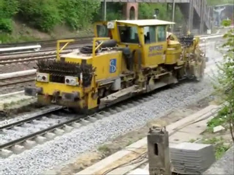 Gleisstopfmaschine von Plasser & Theurer