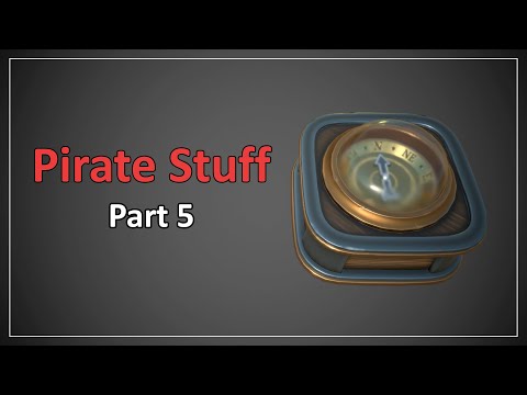 Pirate Stuff #5 (Maya 2020, Zbrush 2020, Substance Painter)