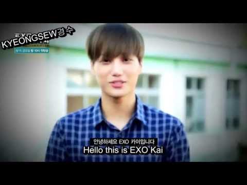 [ENG SUB] Mnet EXO [90:2014] Invitation Message From Kai (EXO File 6)