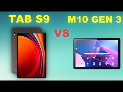 Samsung Galaxy Tab S9 vs Lenovo Tab M10 Plus Gen 3