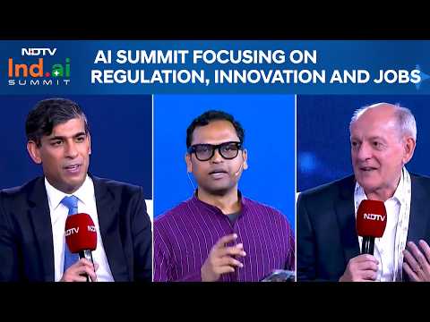 NDTV Ind.AI Summit | AI Summit Focuses On Regulation, Innovation And Jobs