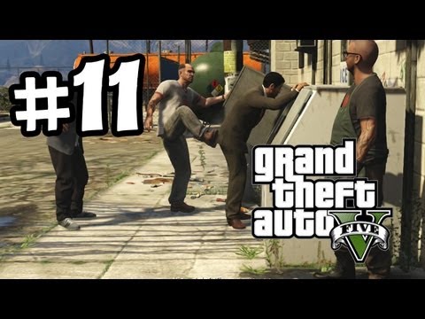 Grand Theft Auto 5 Part 11 Walkthrough Gameplay - Trevor Philips Industries - GTA V Lets Play