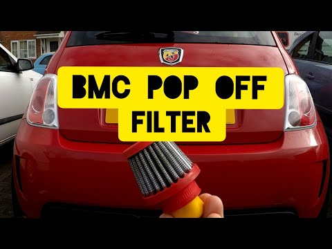 My Abarth 595 - BMC Pop Off Filter