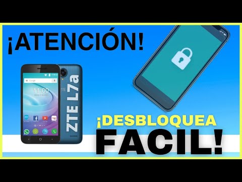 Como desbloquear o quitar Contraseña,Pin,Patron ZTE BLADE L7A 2018