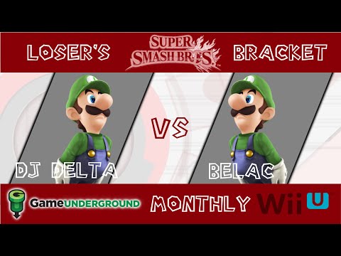 Sm4sh @ GU Monthly (6/13/15): belaC (Luigi) vs DJ Delta (Luigi)