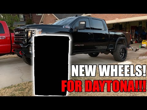 NEW WHEELS FOR THE 2020 DURAMAX BUILD! *DAYTONA CRUNCH TIME*