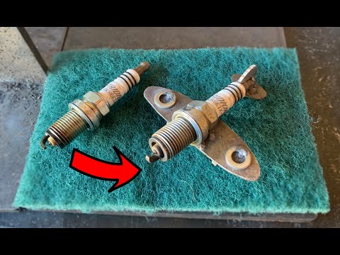 Turning an Old Spark Plug Into a WW2 Plane!
