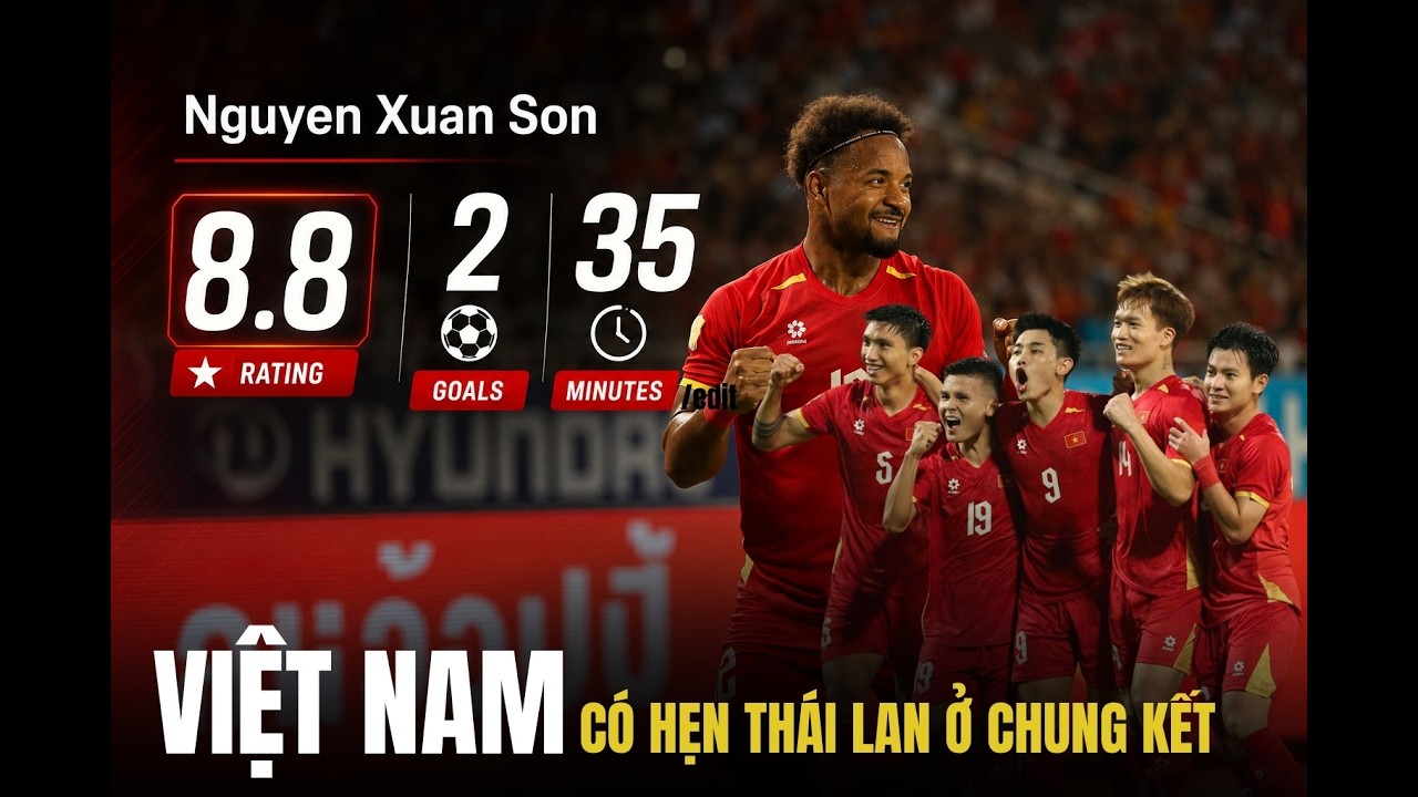 ĐT Việt Nam 2-0 Malaysia: Xuân Son lại lên tiếng, Việt Nam hiên ngang vào chung kết ASEAN Cup 2026