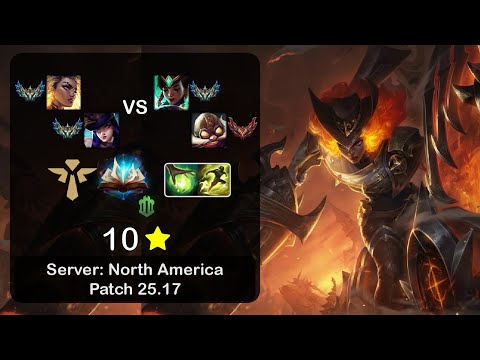 Rell Support + Caitlyn vs Karma + Corki - NA Challenger - Patch 25.17