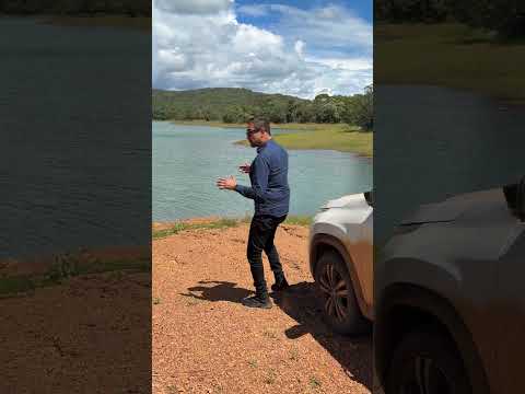 Estou no acesso ao lago do Condomínio Eldorado no Lago Corumbá IV em Alexânia - GO   #meulagocorumba