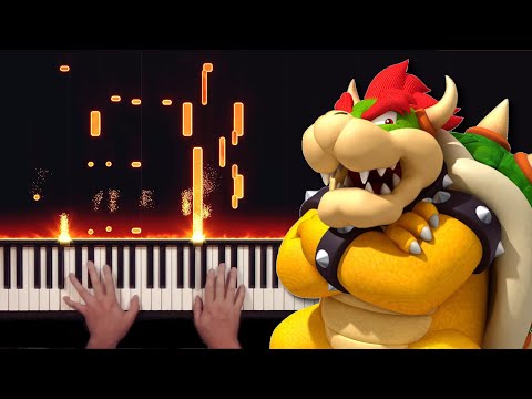 Bowser Theme (World 8) Super Mario 3D World - Stride Piano Cover