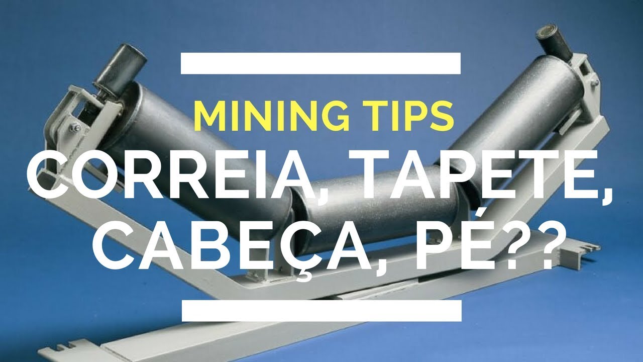 Inglês para Mineração - CORREIA, TAPETE, CABEÇA, PÉ