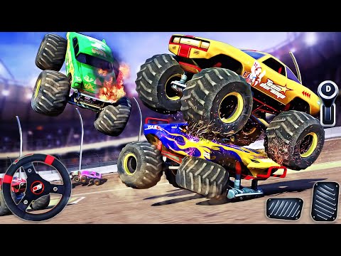 Demolition Derby Monster Truck Derby 3D - Extreme Crash Car Racing - Android GamePlay