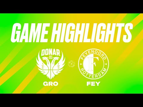 Donar Groningen vs. Zeeuw & Zeeuw Feyenoord Basketball - Game Highlights