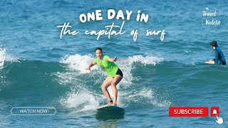 Puerto Escondido, Mexico: Yoga, First Surf Lesson & Sunset Vlog [4K]