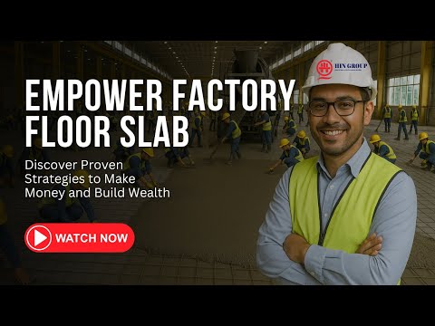 Top Concrete Slab Contractor for Factory & Industrial Sites