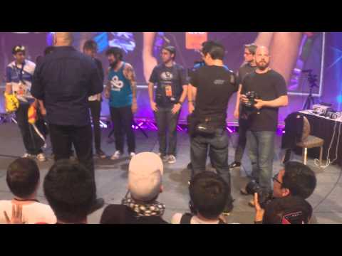 EVO 2015 - Mango Tosses Medal and Plup is MIA