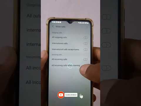 How to Active or deactive Call barring                      #TechVideo #Call.Barring