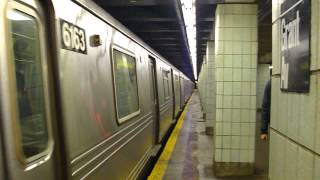 preview picture of video 'IND Fulton St Line: R46 A Train at Grant Ave (Howard Beach Bound)'
