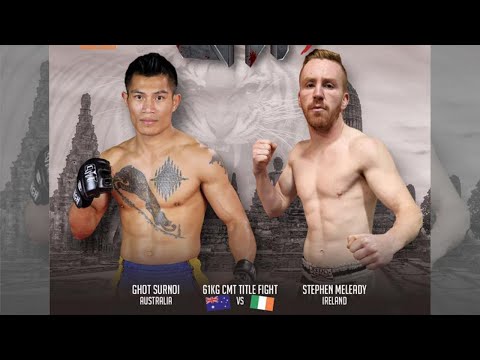 Ghot Seur Noi Vs Steven Meleady - Caged Muay Thai 9