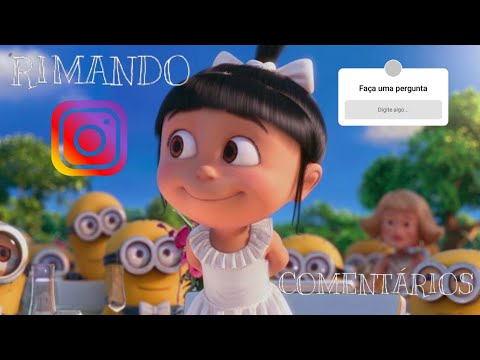 RIMANDO COMENTÁRIOS DA CAIXINHA DE PERGUNTA DO INSTAGRAM