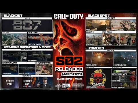 FULL Black Ops 7 Season 2 Reloaded Update & Download! (Crossover Event, New Content, & MORE!)