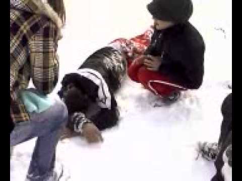 Ski jump fail - Valea Daljii