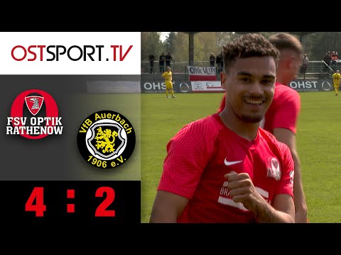 6 TORE im Spiel der Entscheidung: Optik Rathenow - VfB Auerbach 4:2 | Regionalliga Nordost