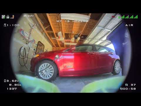 Moblite 7, HDZero goggles - 3-blade prop testing