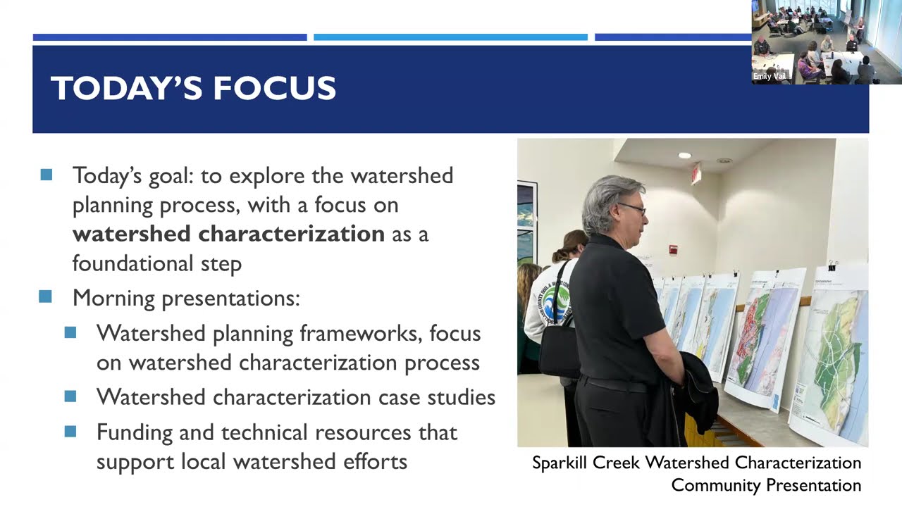 Watershed Characterization & Planning Workshop: Introduction from Hudson River Watershed Alliance