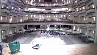 Belk Theater Seat Swap Time-Lapse