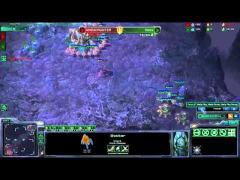 AiHEADHUNTER vs Steve - Starcraft 2 PvP