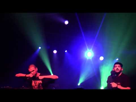 BeatDrunx & Flowlife Bumz  - Pop A Shot - live @ Vooruit Gent 06/04/10 HD