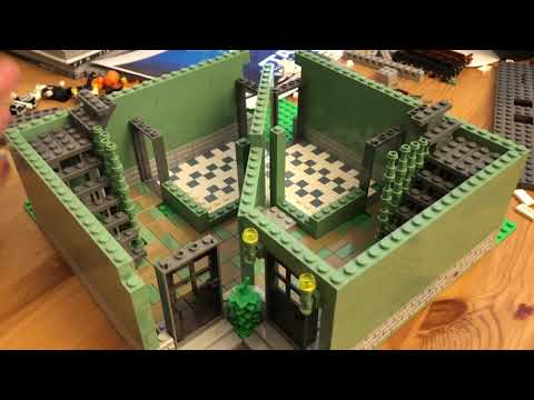Bau einer Lego Stadt Teil 64- Das Eck Gebäude [1]