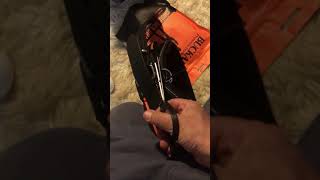 buckaroo belts ...toolbelt...buckaroo leatherworks toolbelt opening and impressions