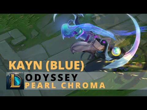 Odyssey Kayn (Blue) Pearl Chroma - League Of Legends