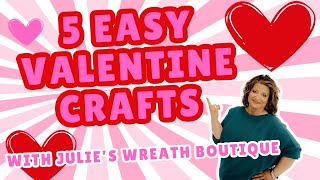 5 Easy Valentine's Day Crafts You’ll Fall in Love With | DIY Valentine’s Day Decor