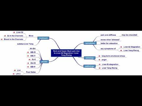 Neck and Upper Back Pain - Liver Qi Stagnation or Liver Yang Rising