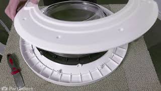 Frigidaire Washer Repair: How to Replace the Inner Door Panel (Frigidaire Part # 134550700)