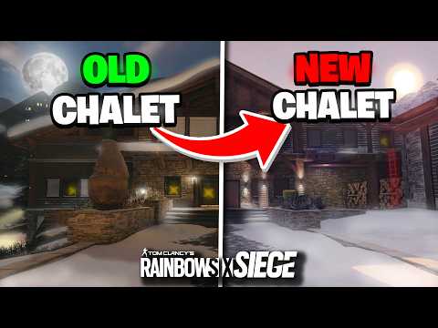 Old Chalet vs New Chalet Map (R6 Siege)