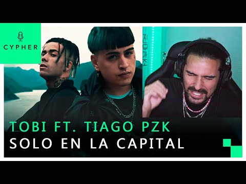 REACCIÓN a TOBI Ft. Tiago PZK - SOLO EN LA CAPITAL (Video Oficial)