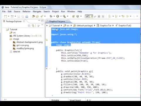 Java Programming Lesson 92 Graphics Java Draw Images 1