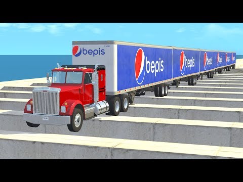 Air Speed Bumps Crashes - BeamNG Drive
