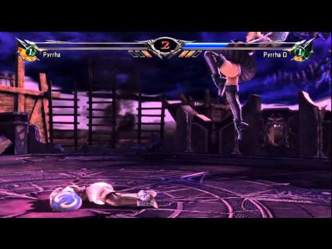 SoulCalibur V Pyrrha vs Pyrrha Omega